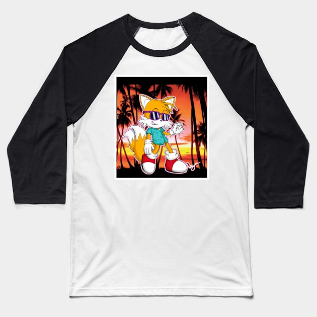 Bet on Tails Baseball T-Shirt by DexMoun